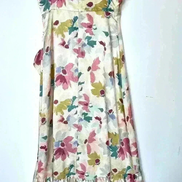 NEW! Likely Calista Tie-Front Satin Midi-Dress - Picture 7 of 13